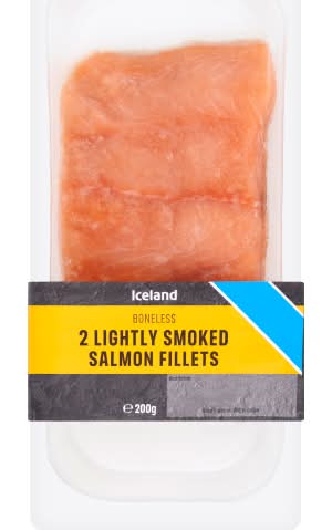 Iceland Lightly Smoked Salmon Fillets (2 pack)