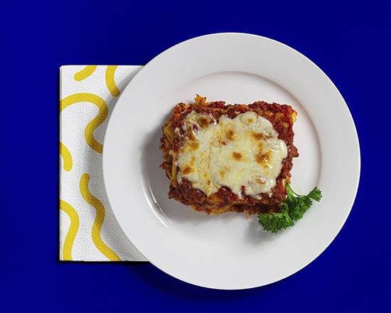 Order House Meat Lasagna food online from Pimp My Pasta store, Naugatuck on bringmethat.com