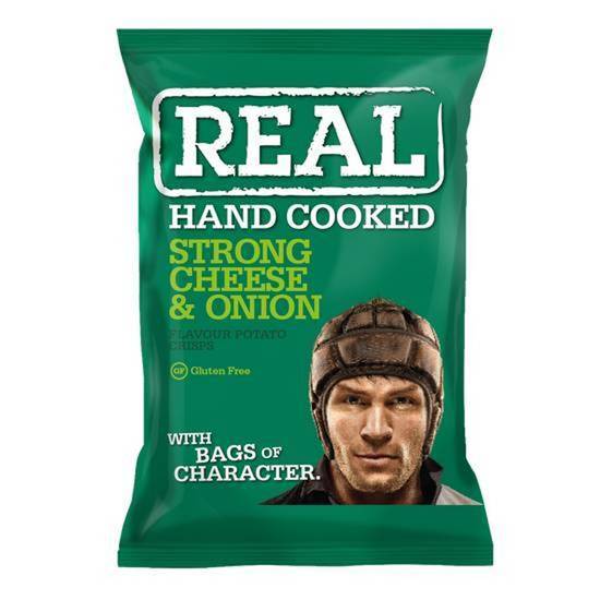 Strong Cheese & Onion Real Crisps