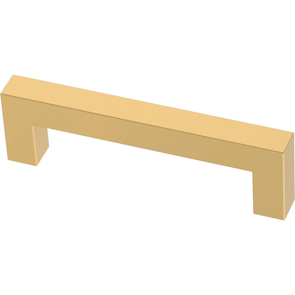 Origin 21 Casper 3-3/4-in (96Mm) Center to Center Brushed Brass Rectangular Bar Drawer Pull | P41874W-117-C