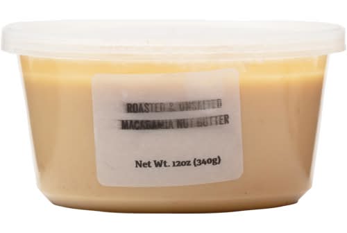 Macadamia Nut Butter (Roasted-Unsalted)