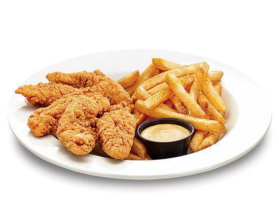 Crispy Chicken Strips & Fries
