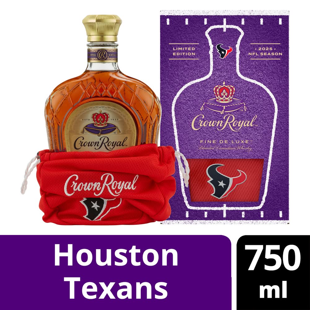 Crown Royal Fine De Luxe Blended Canadian Whisky (750 ml)