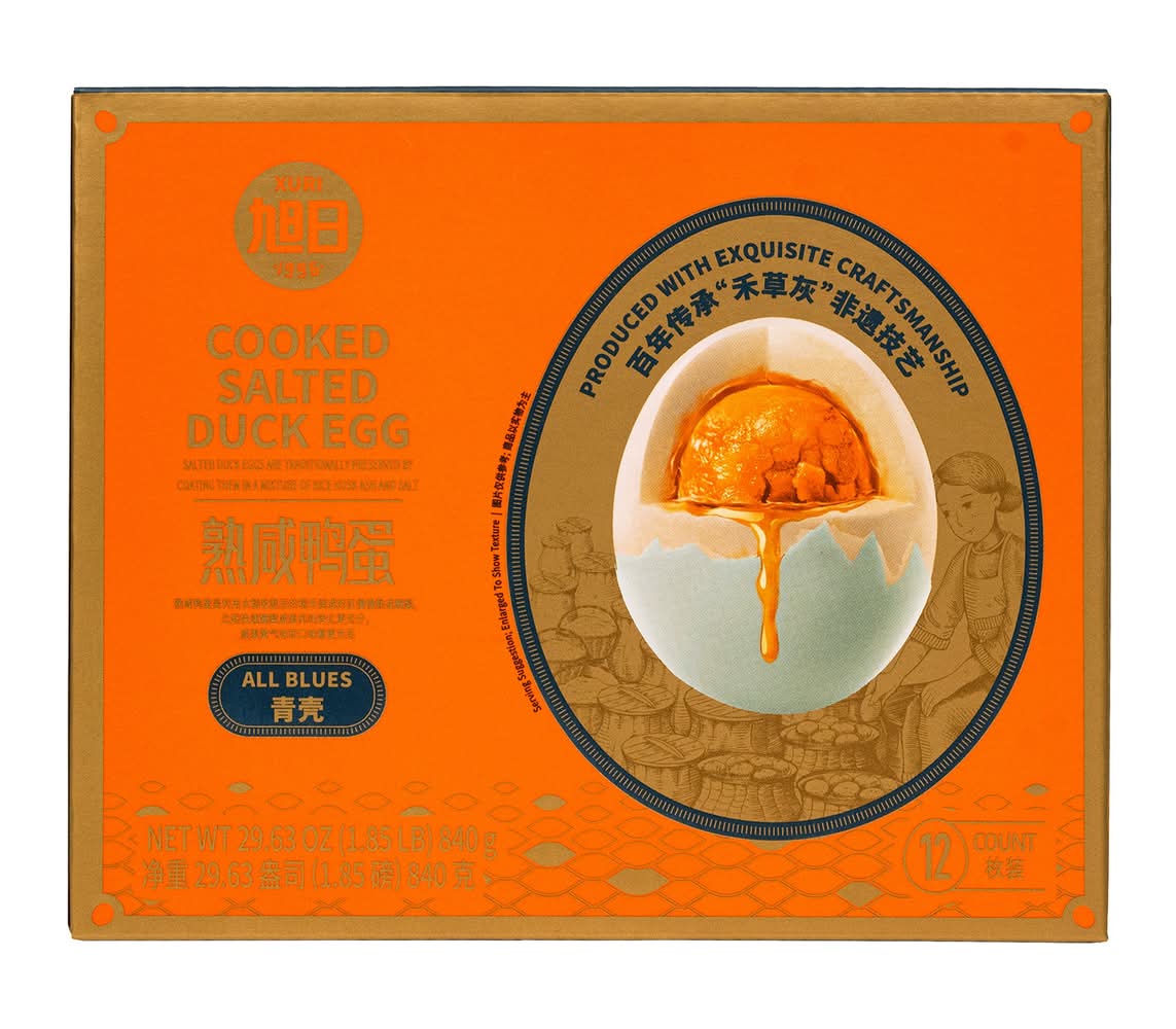 XURI Salted Cooked Duck Egg (29.63 oz, 12 ct)