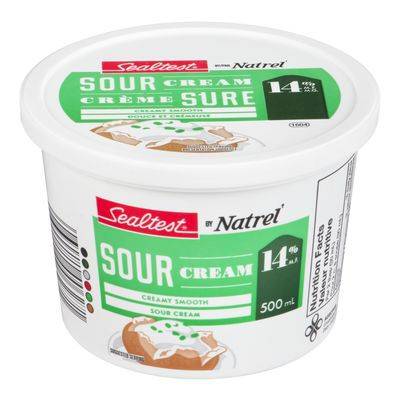 Sealtest crème sure 14% - 14% sour cream (500ml)