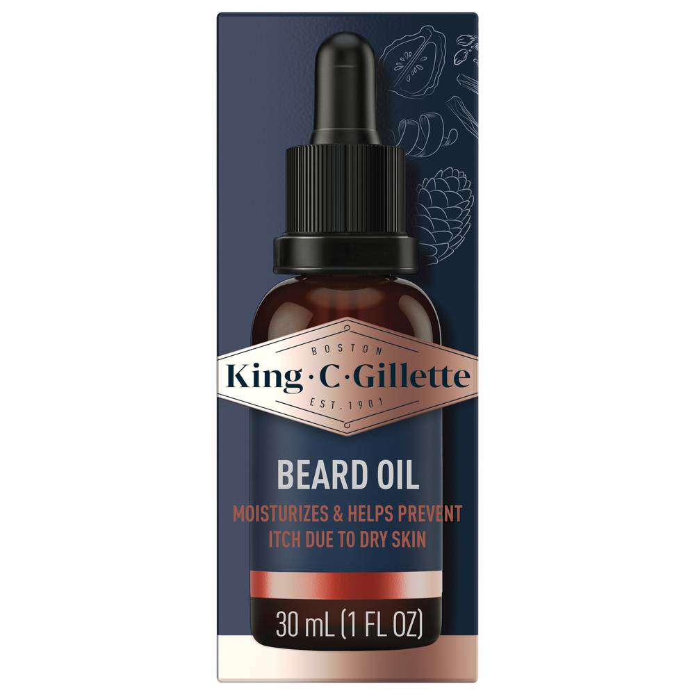 King C. Gillette Beard Oil (1 fl oz)