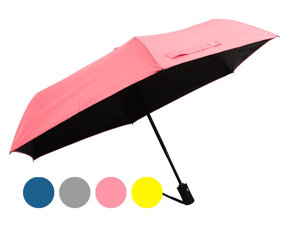 三折黑膠防曬晴雨傘-顏色隨機出貨 <1PC件 x 1 x 1PC件>