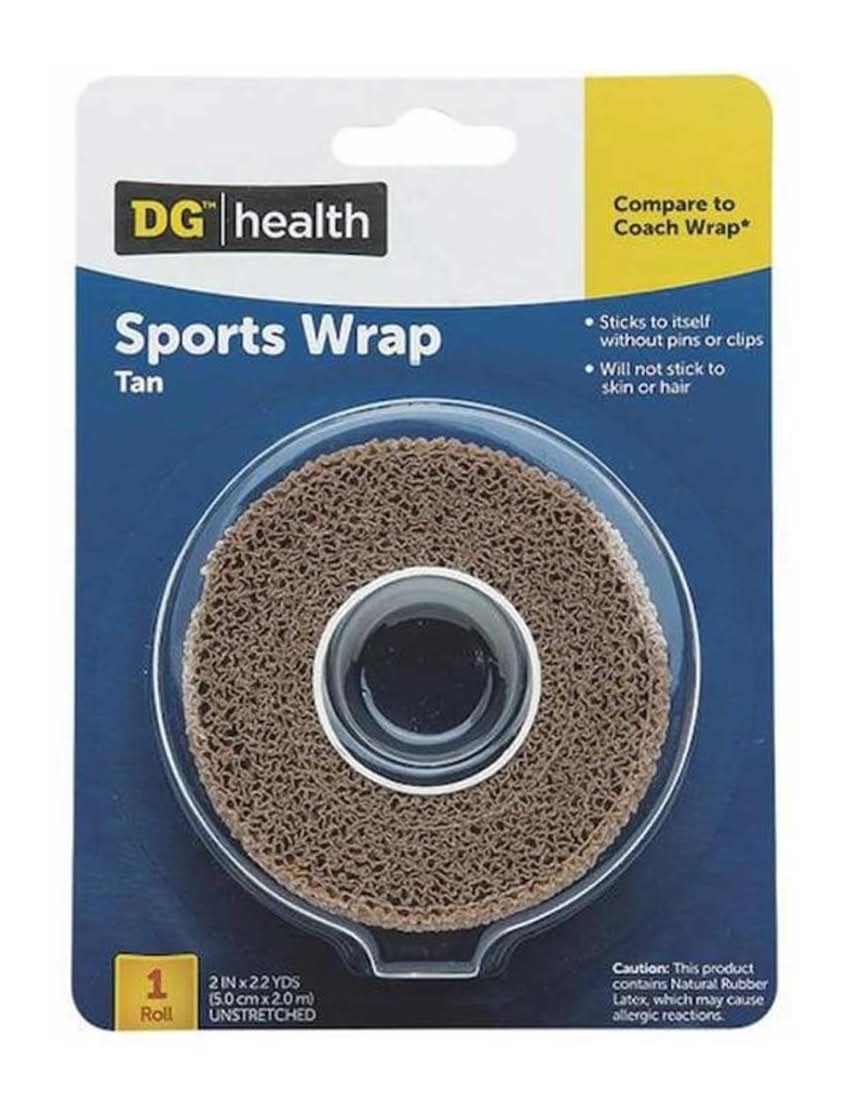 Dg Health Sports Wrap Tan 2 In X 2.2 Yds