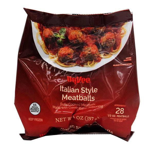 Hy-Vee Italian Style Meatballs (14 oz)