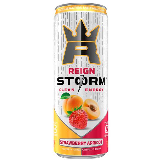 Reign Storm Energy Drink (12 fl oz) (strawberry apricot)