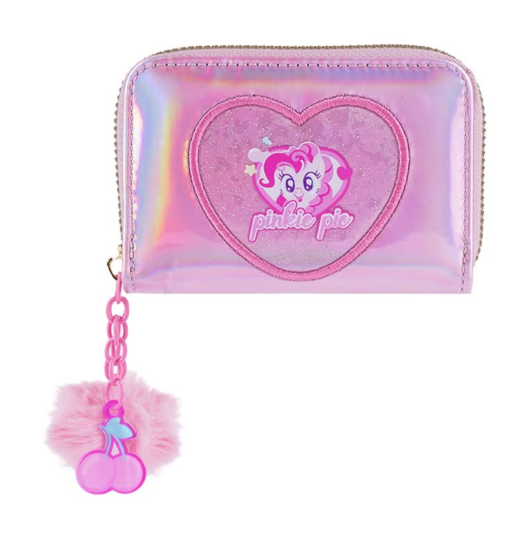Miniso · My little pony monedero sintético de pinkie pie, 11x2x8 cm, rosa