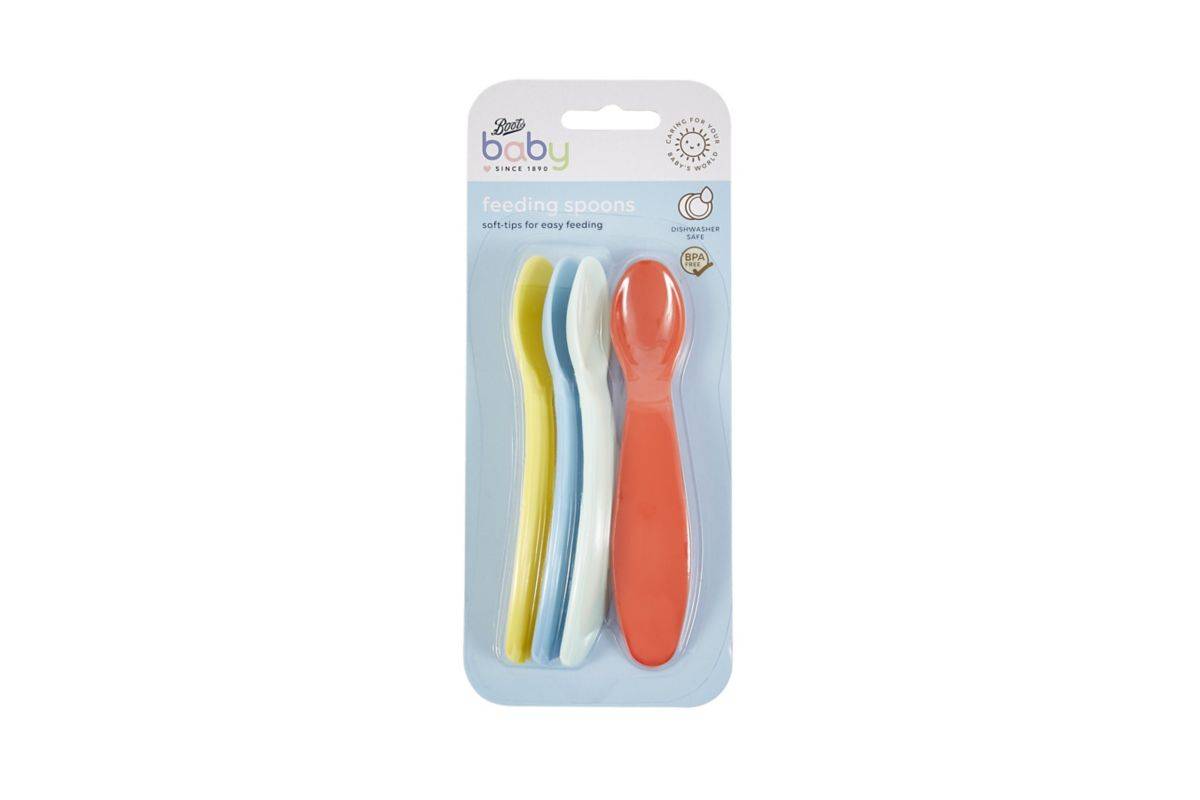 Boots Baby Plastic Feeding Spoons