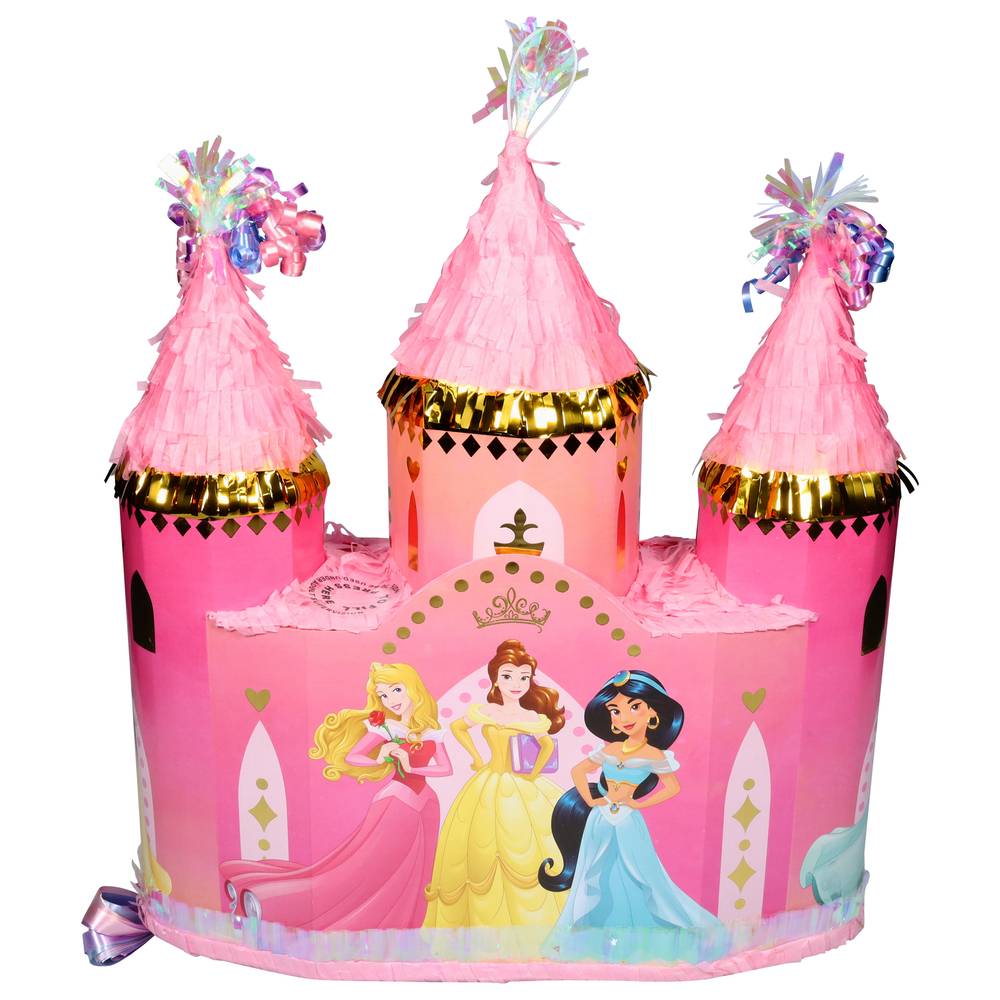 Amscan Disney Princess Castle Ribbon Pull Pinata