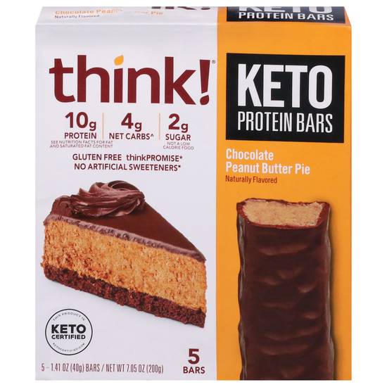 Think! Delight Protein Bars ( chocolate, peanut butter )
