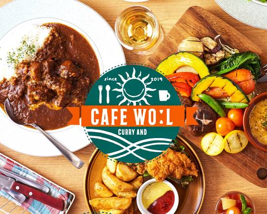 72時間カレーと手捏ねハンバーグ　CAFE WOL