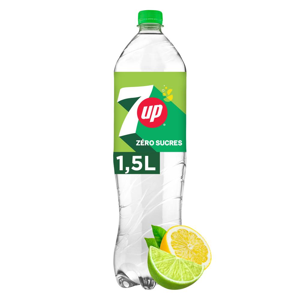 7Up - Boisson gazeuse citron vert (1.5 L)