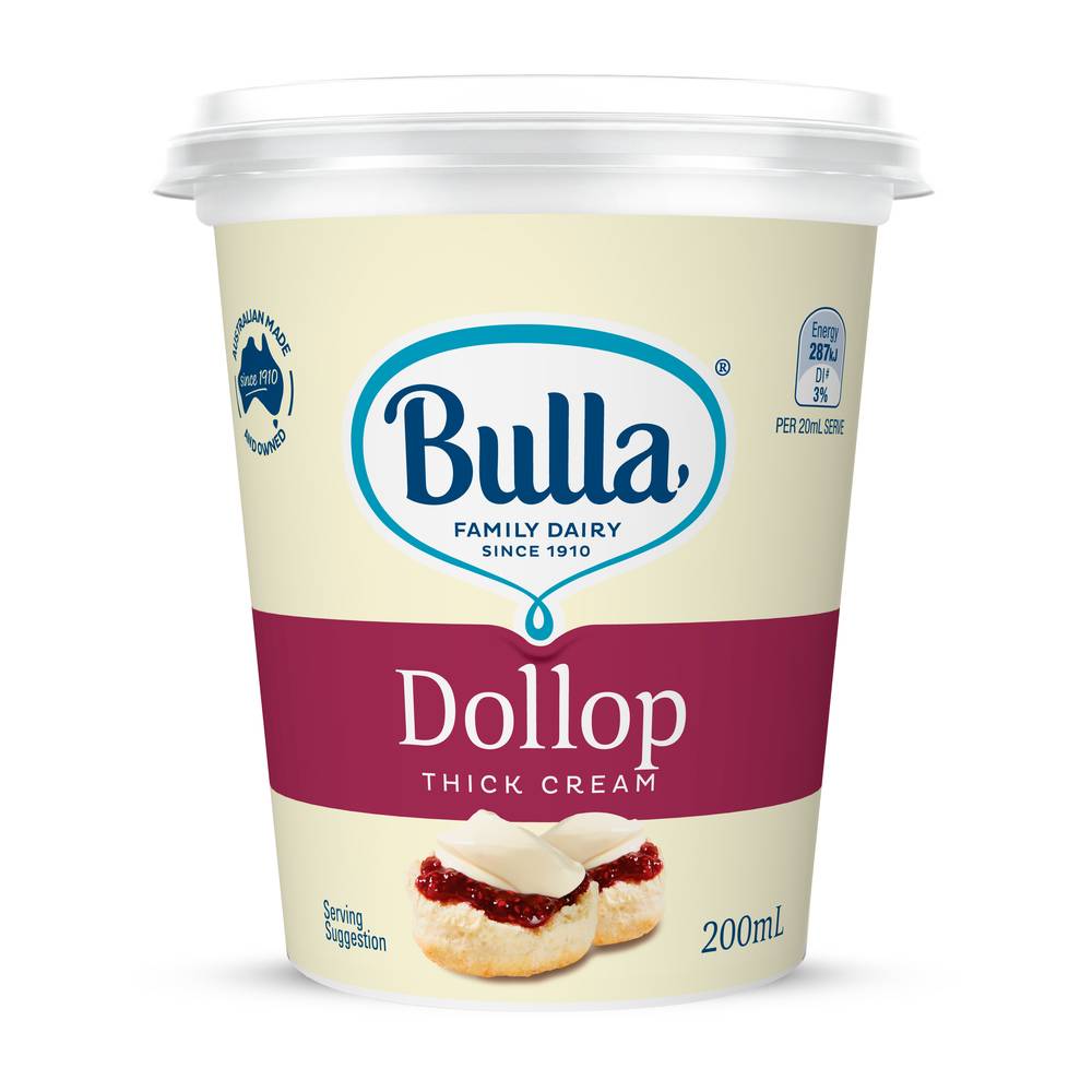 Bulla Dollop Thick Cream (200mL)