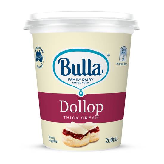 Bulla Dollop Thick Cream 200mL