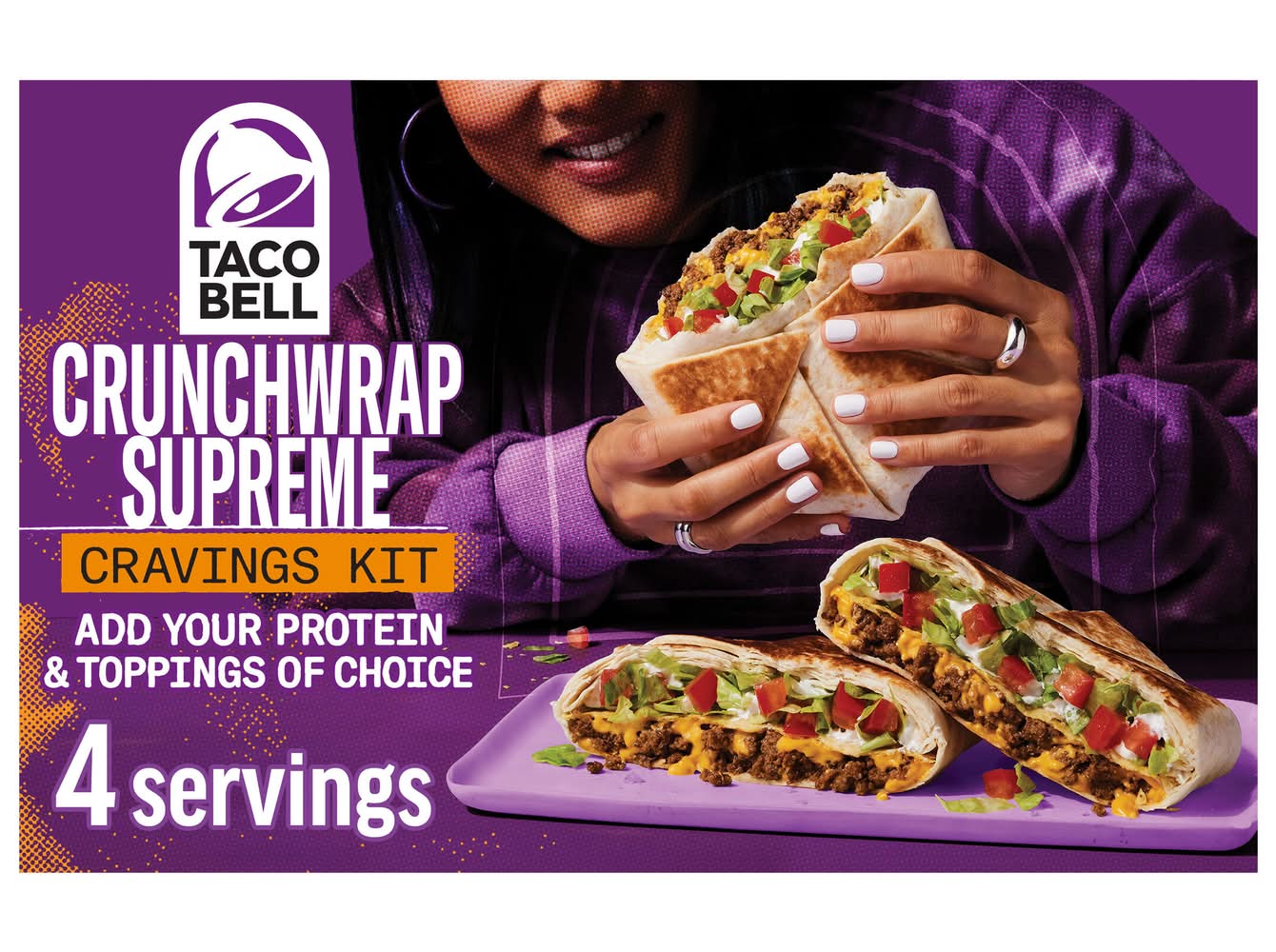 Taco Bell Crunchwrap Supreme Cravings Kit (22.67 oz)