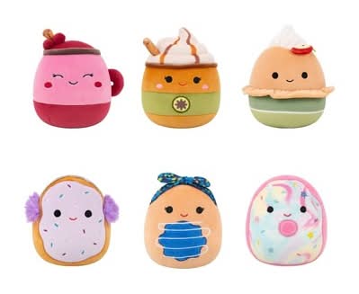 Squishmallows Doodle Scented Mystery Plush Blind Bag Stuffed Animal Toy 3+ Years, 5 in