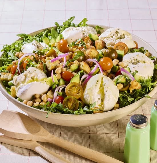 NEW - CATERING BURRATA PANZANELLA SALAD