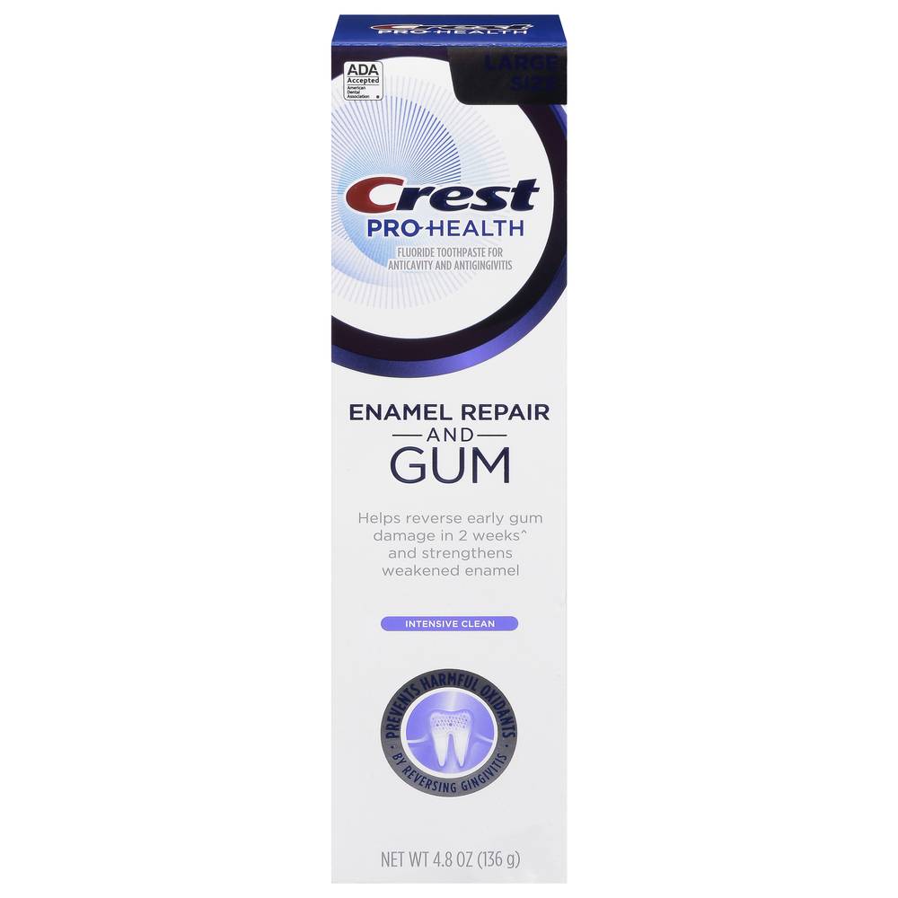 CREST Pro-Health Enamel Repair and Gum Intensive Clean Toothpaste (4.8 oz)