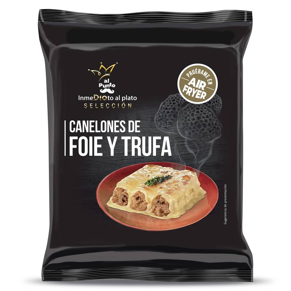 Canelones De Foie Y Trufa Al Punto Dia Caja 300 G