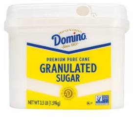 Domino Sugar Canister - 3.5lb