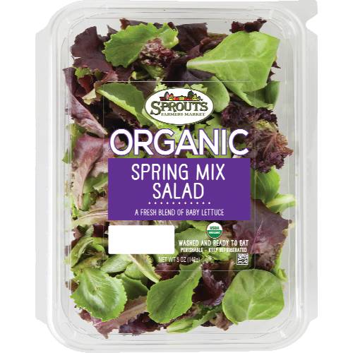 Sprouts Organic Spring Mix