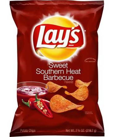 Lays Sweet Southern Heat Barbecue 2 5/8 oz