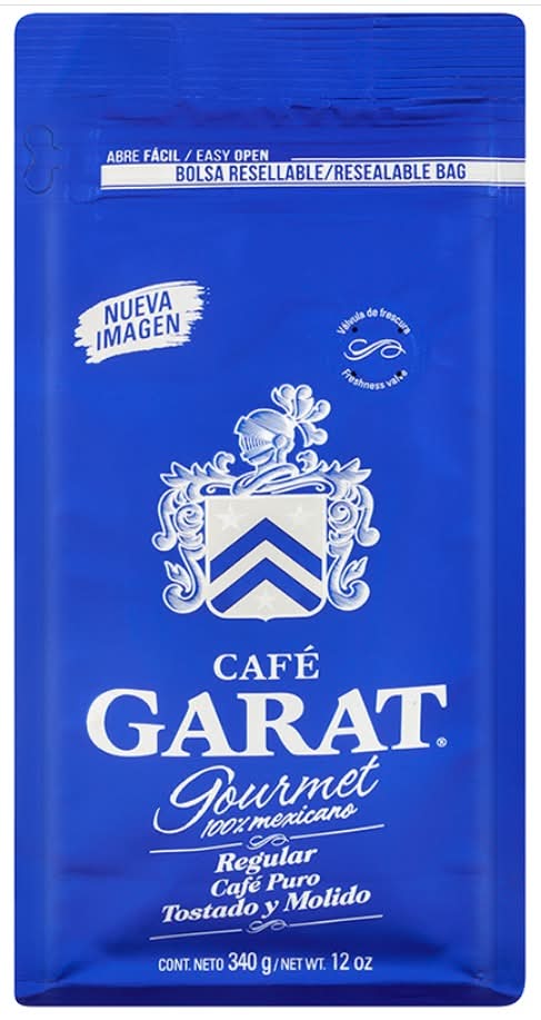 Café Garat · Café gourmet regular puro tostado y molido (340 g)