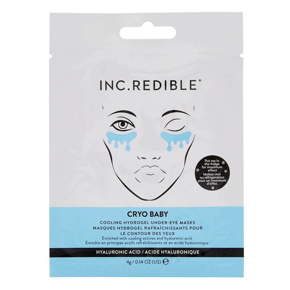 Inc.Redible Cryo Baby Cryotherapy Hydrogel Under-Eye Mask