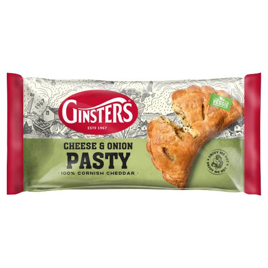 Ginsters Cheese & Onion Pasty