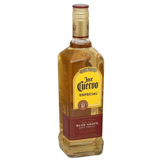 Jose Cuervo Especial Blue Agave Gold Tequila (750 ml)