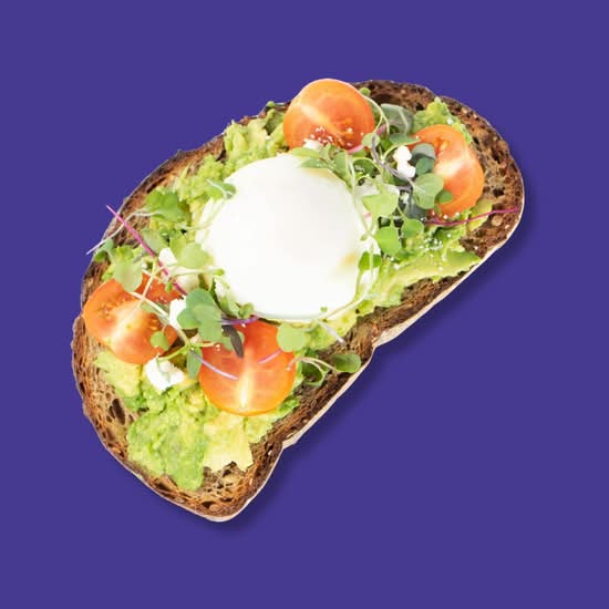 Avocado with Poached Egg