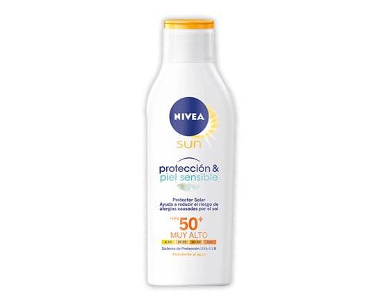 Bloqueador Facial Nivea Piel Sensible Fps 50 50 ml