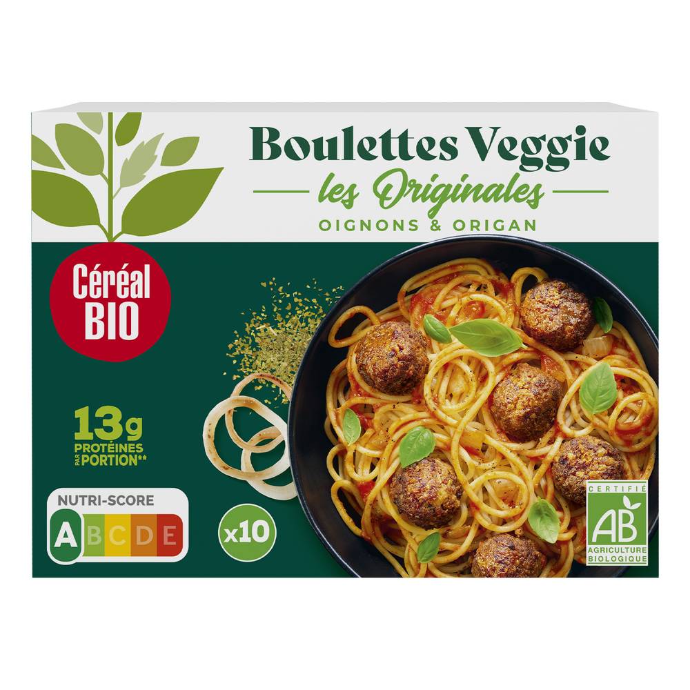 Céréal Bio - Boulettes veggie originale, oignons - origan (10)