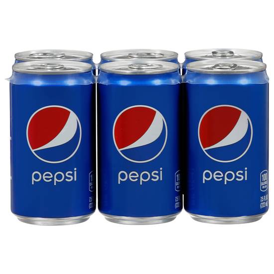 Pepsi Cola Original Soda (6 ct, 7.5 fl oz)
