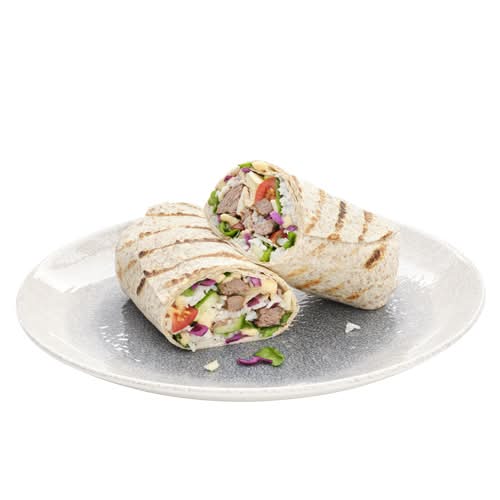 Hot Grilled Beef Wrap