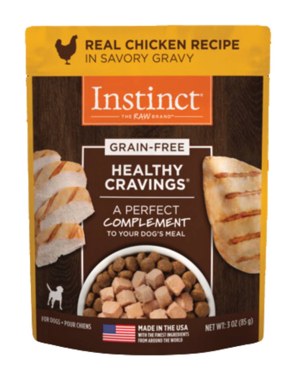 INSTINCT Healthy Cravings All Life Stage Dog Food Topper (3 oz, 24 ct)