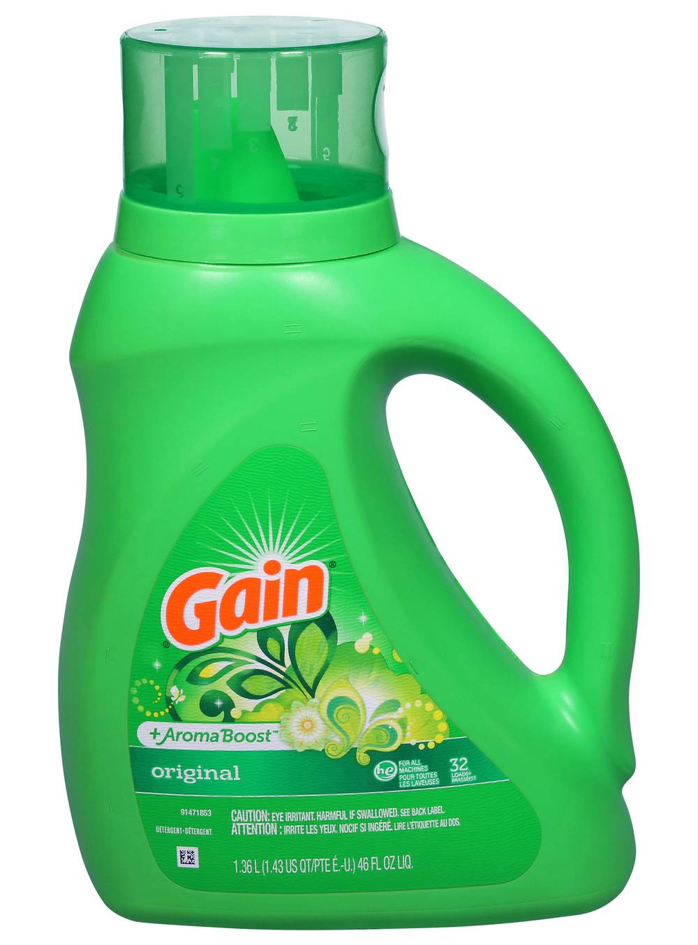Gain Aroma Boost Original Liquid Laundry Detergent (46 fl oz)