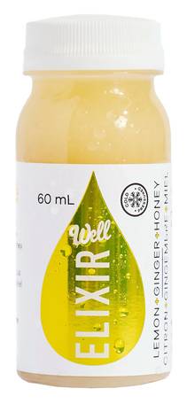 Well Lemon Ginger Honey Elixir Shot (60 ml)