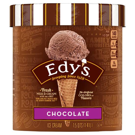 Edy's Chocolate Ice Cream