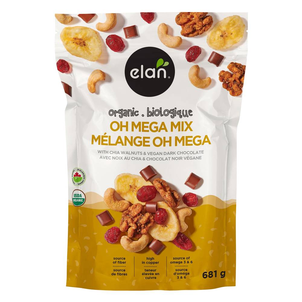 Elan Organic Oh Mega Mix, Snack, 681 G