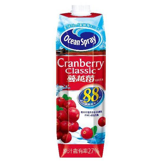 優鮮沛蔓越莓綜合果汁飲料-經典原味1000ml