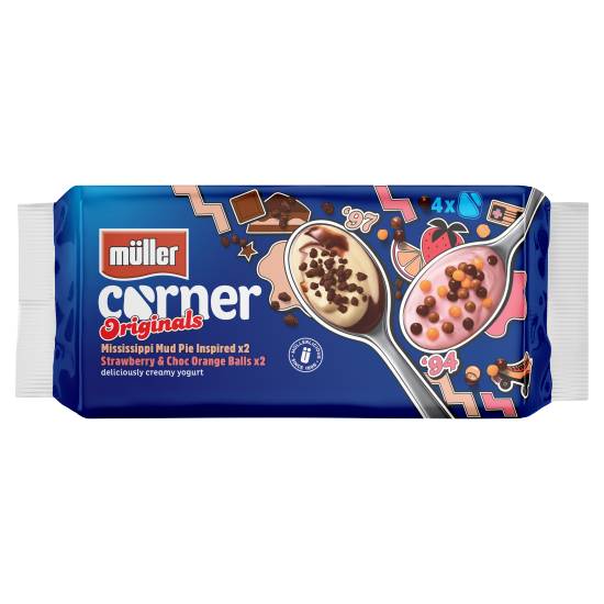 Müller Corner Originals Mississippi Mud Pie and Balls Yogurt Delivery