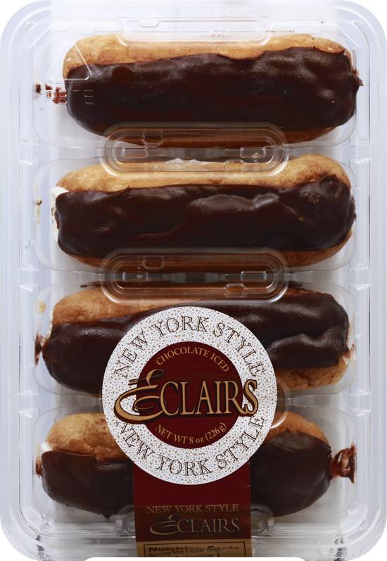 Rich's New York Style Chocolate Iced Eclairs