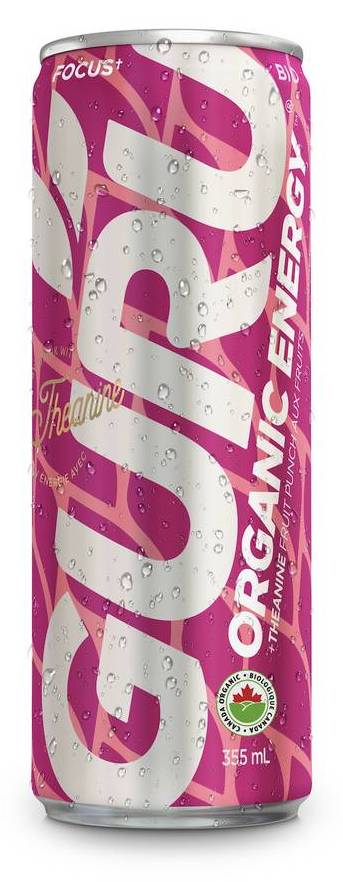 Guru Theanine punch aux fruits/Fruit Punch 355ml