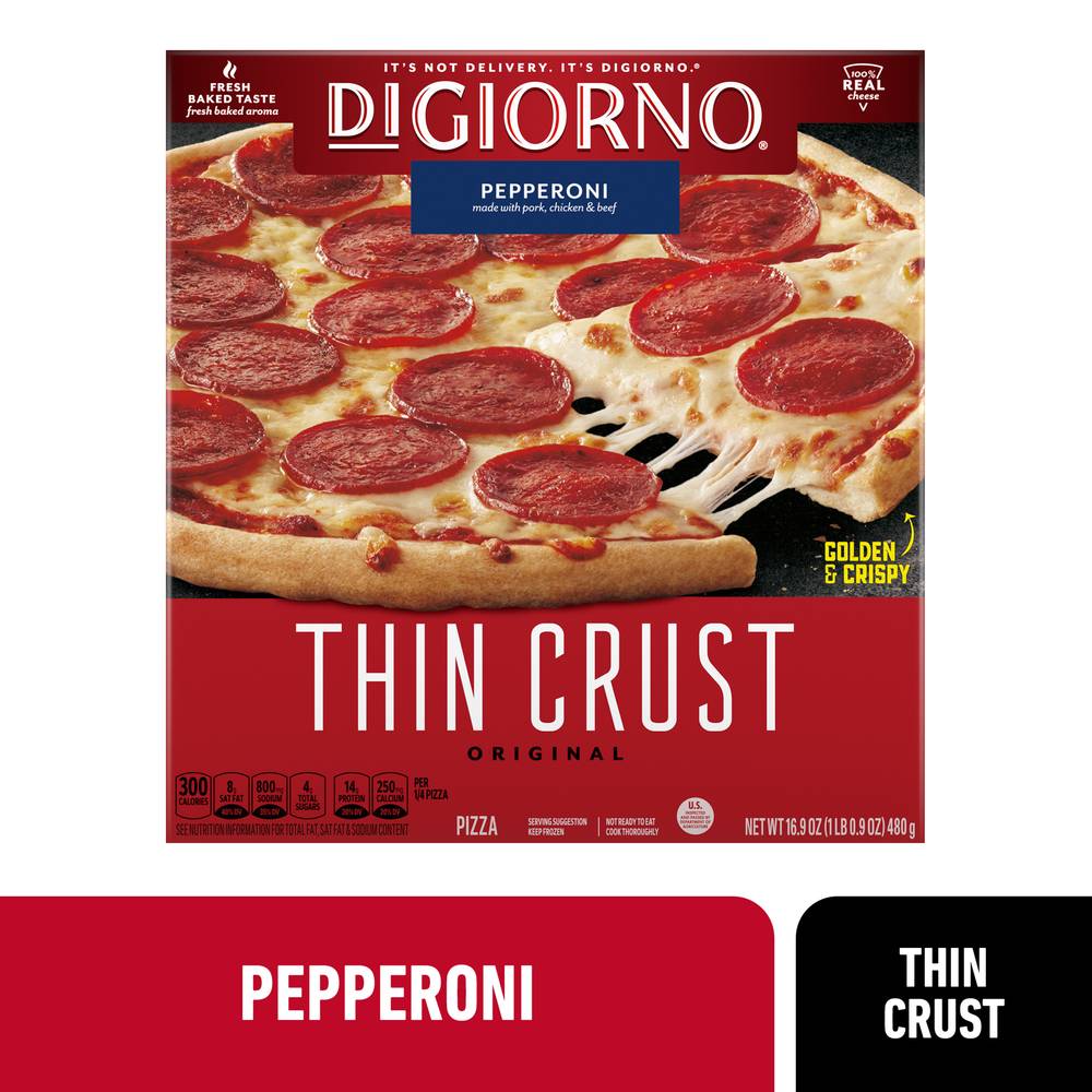 Digiorno Original Thin Crust Pepperoni Pizza