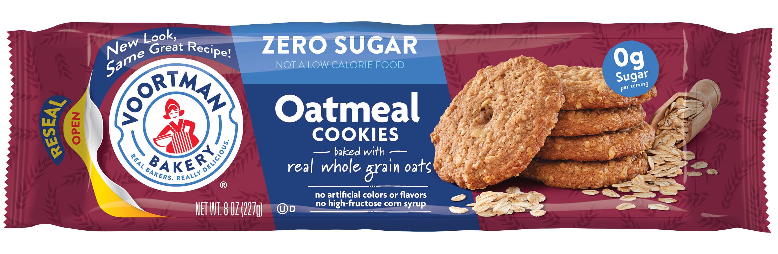 Voortman Sugar Free Oatmeal Cookies (8 oz)